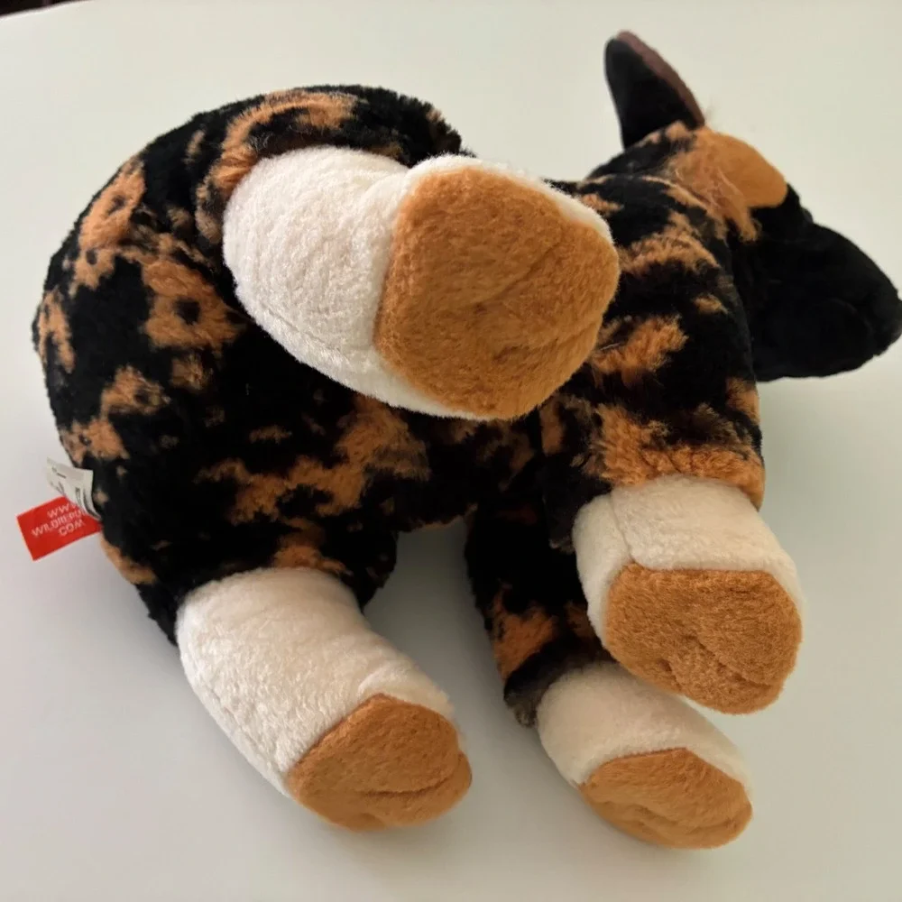 Wild Republic African Wild Dog Painted Wolf Plush Stuffed Animal 12 Inch Safari
